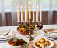 Shabbat Shalom - Ein Freitagabend in einer jüdischen Familie.